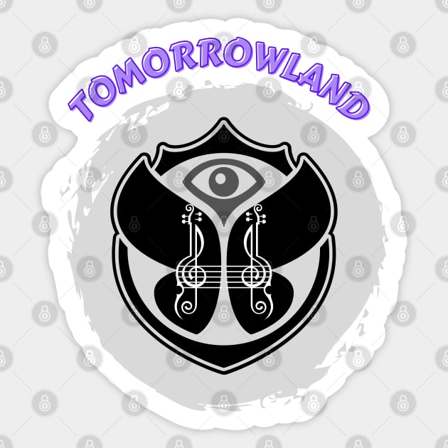 Tomorrow land Sticker by smkworld